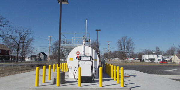 Paulding, Ohio: Fuel Tank Installation