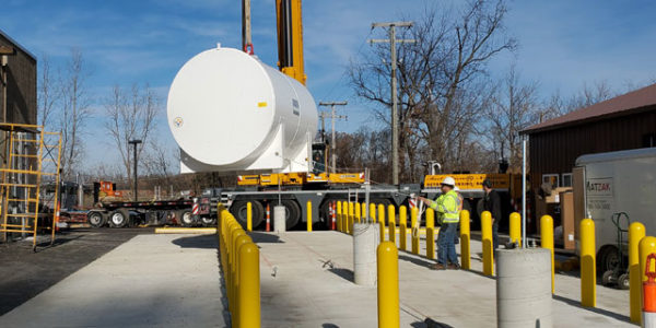 above-ground storage tank (AST) for fleet fueling Howell, Michigan
