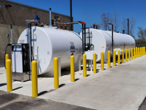 above-ground storage tank (AST) for fleet fueling Howell, Michigan