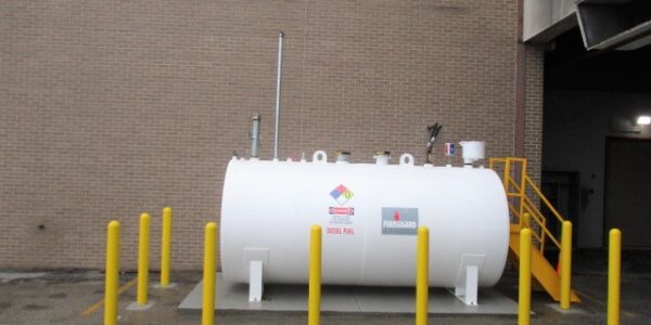 Above-ground fuel tank (AST) installation in Muskegon, Michigan