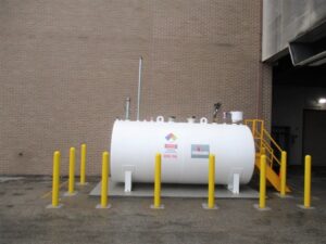 Above-ground fuel tank (AST) installation in Muskegon, Michigan